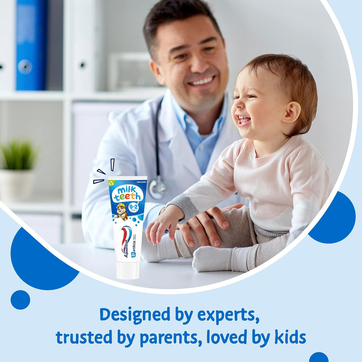 Aquafresh Paw Patrol Milk Teeth Baby Toothpaste, 0-2 Years, 50 ml