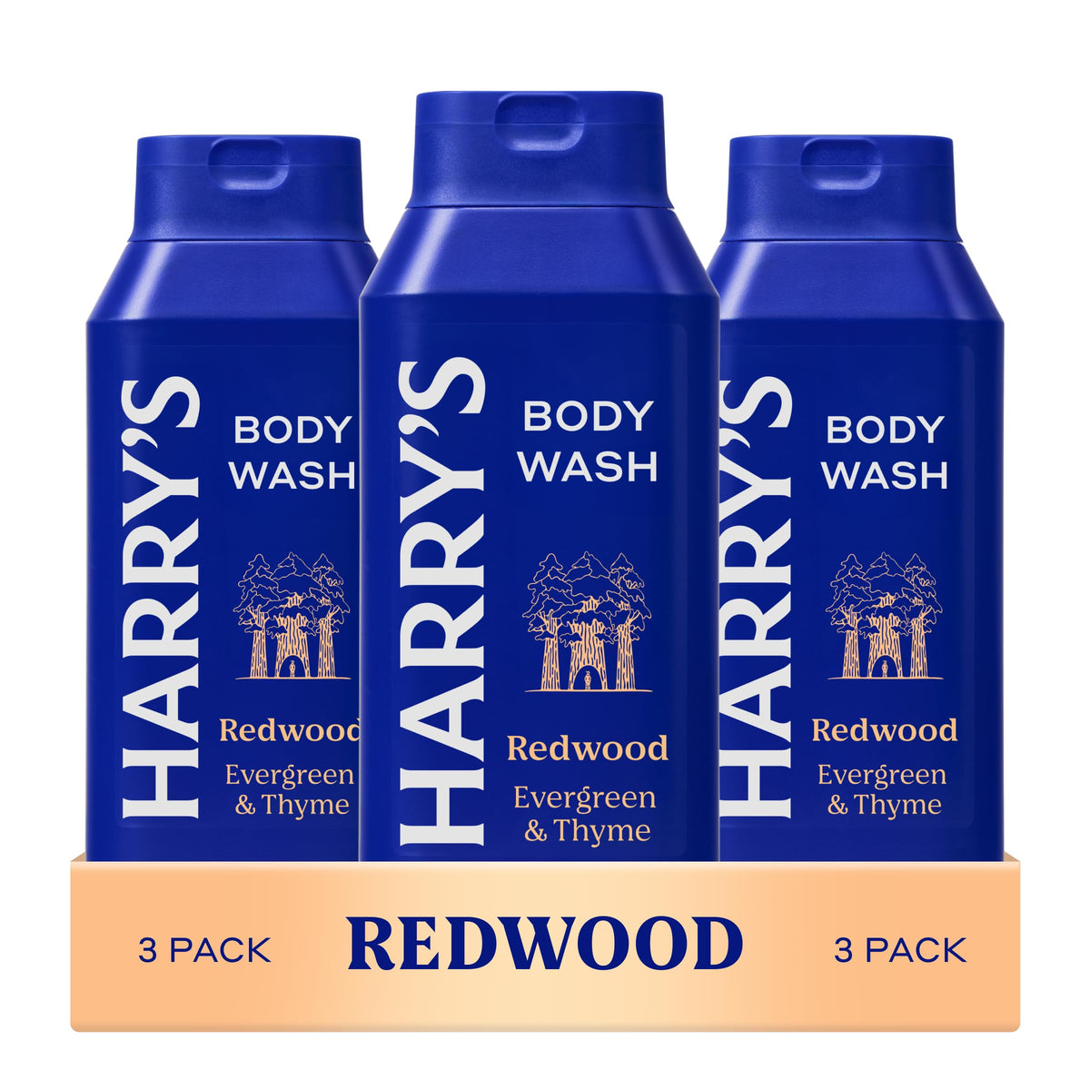 Harry's Body Wash for Men Variety Pack - 3 x 532ml Signature Scents