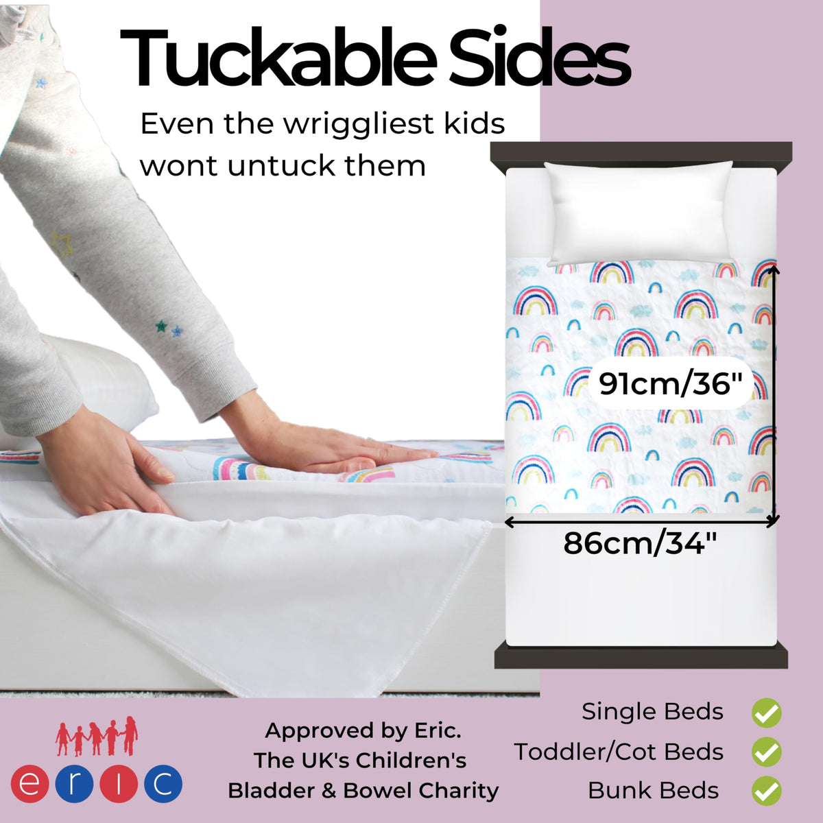 Hygge Sheets® Potty Training Bed Pads | 100% Waterproof