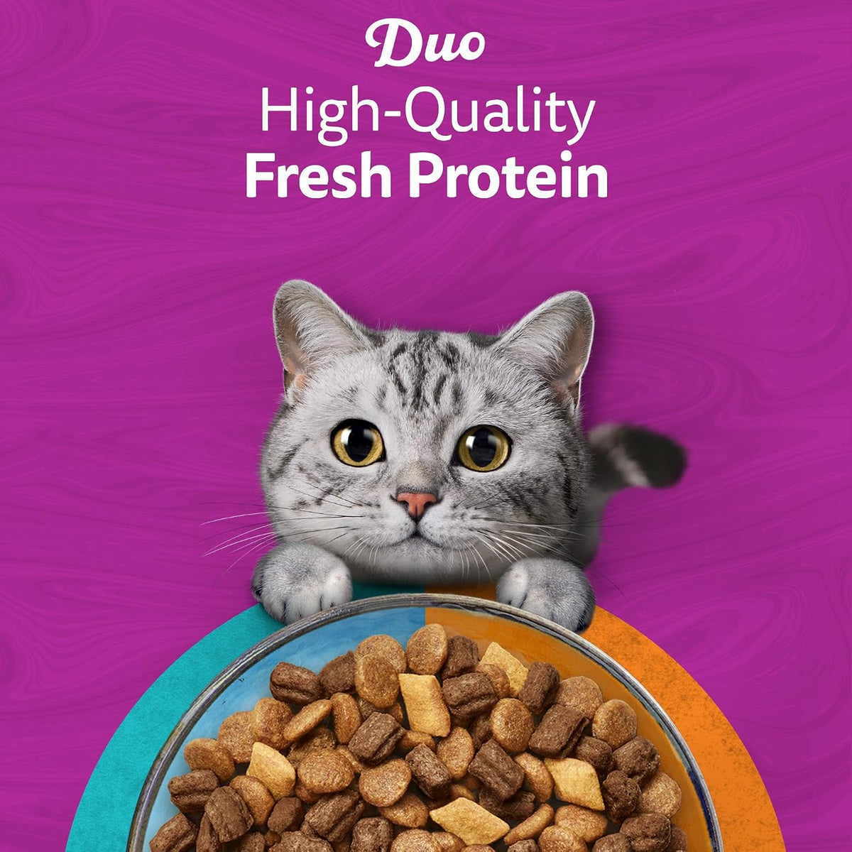WHISKAS 1+ DUO Surf & Turf Dry Cat Food 1.9kg