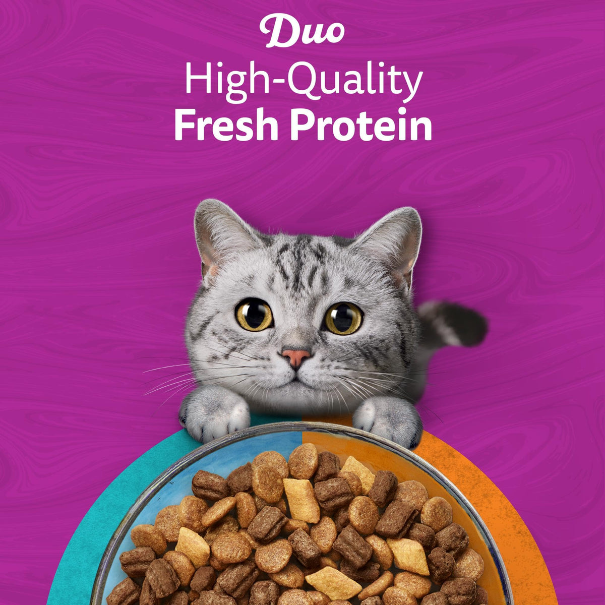 WHISKAS 1+ DUO Surf & Turf Dry Cat Food 1.9kg