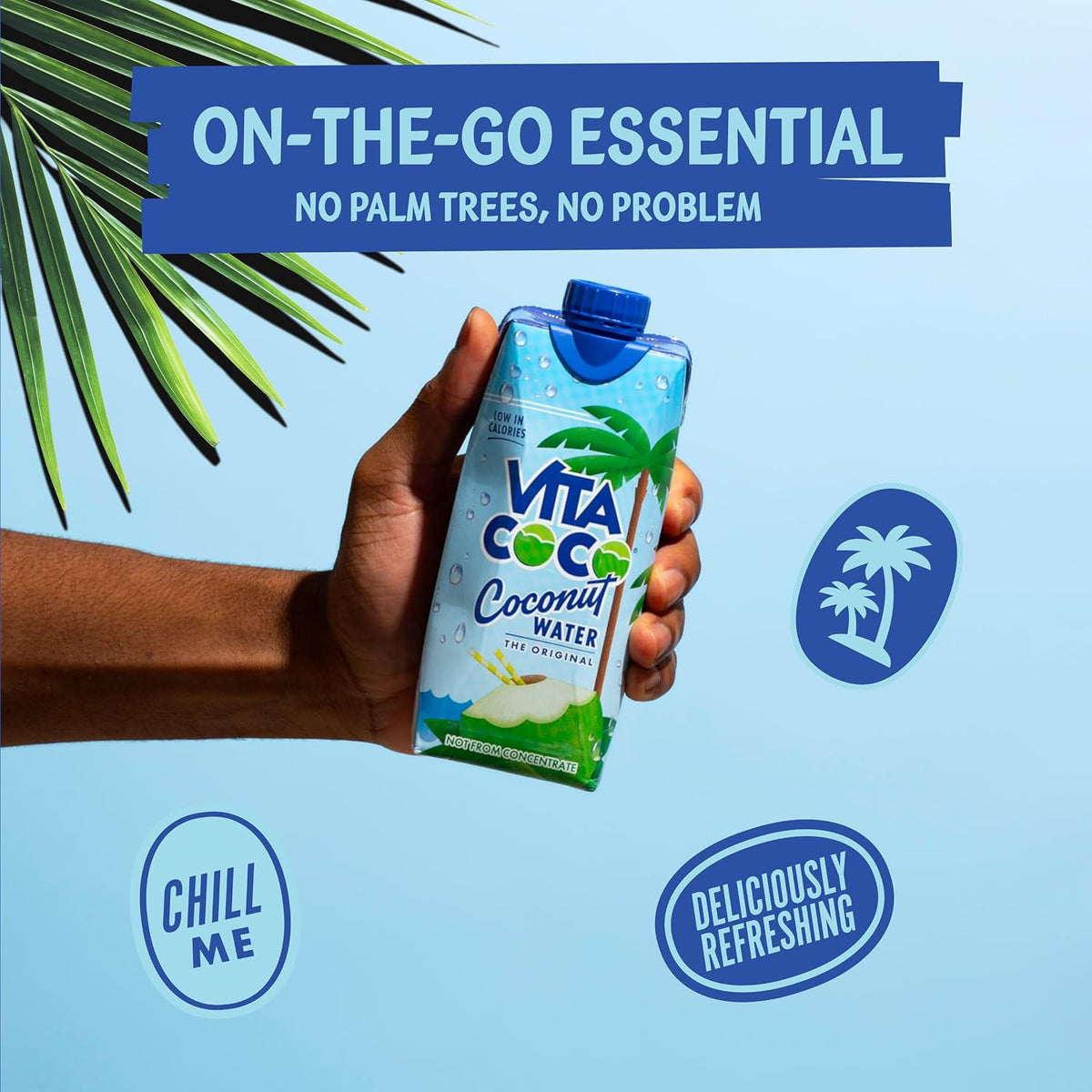 Vita Coco Original Coconut Water Multipack - 12x330ml - Rich in Vitamin C