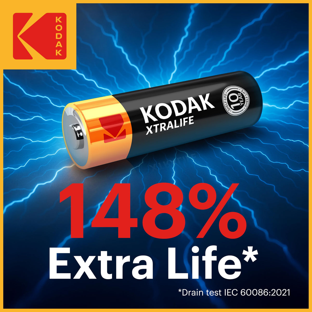 KODAK AAA Alkaline Batteries (24 Pack) Triple A Battery, LR03 1.5V