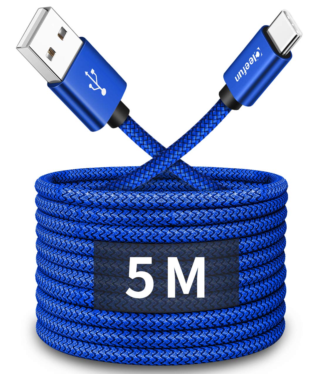 CLEEFUN 3M USB C Cable (2-Pack), Long PS5 Controller Charger Fast Charging