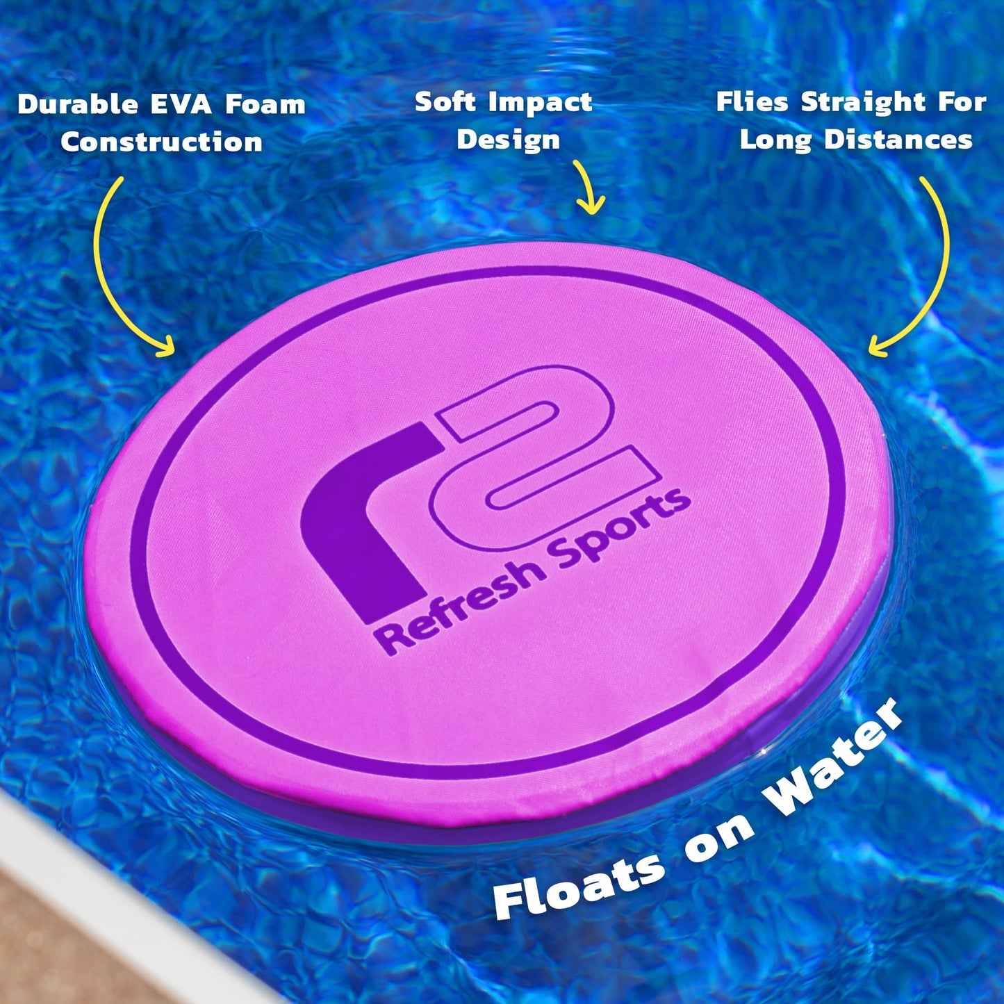 Soft Disc Flying Toy - Doesn't Hurt to Catch - Flying Disc Outdoor Toys For Kids - Easy to Learn Flying Toy - Best Boys Toys For Kids Outdoor - Gifts for Boys & Girls 3 4 5 6 7 8 9 10 11 12 13+