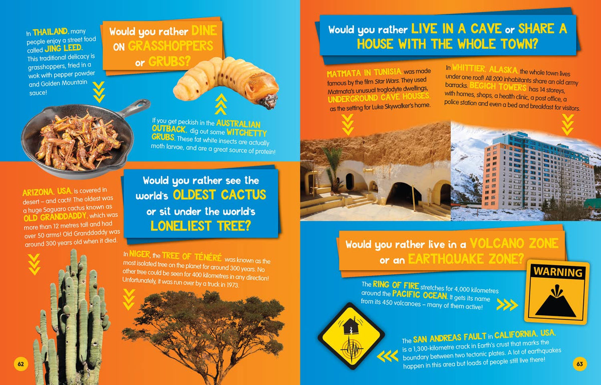 Would you rather? World: A fun-filled family game book (National Geographic Kids)