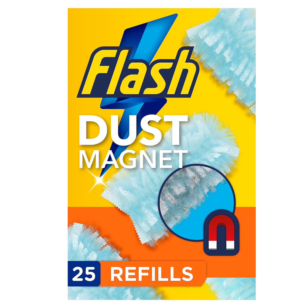 Flash Dust Magnet Scented Duster Refills, 25 Units