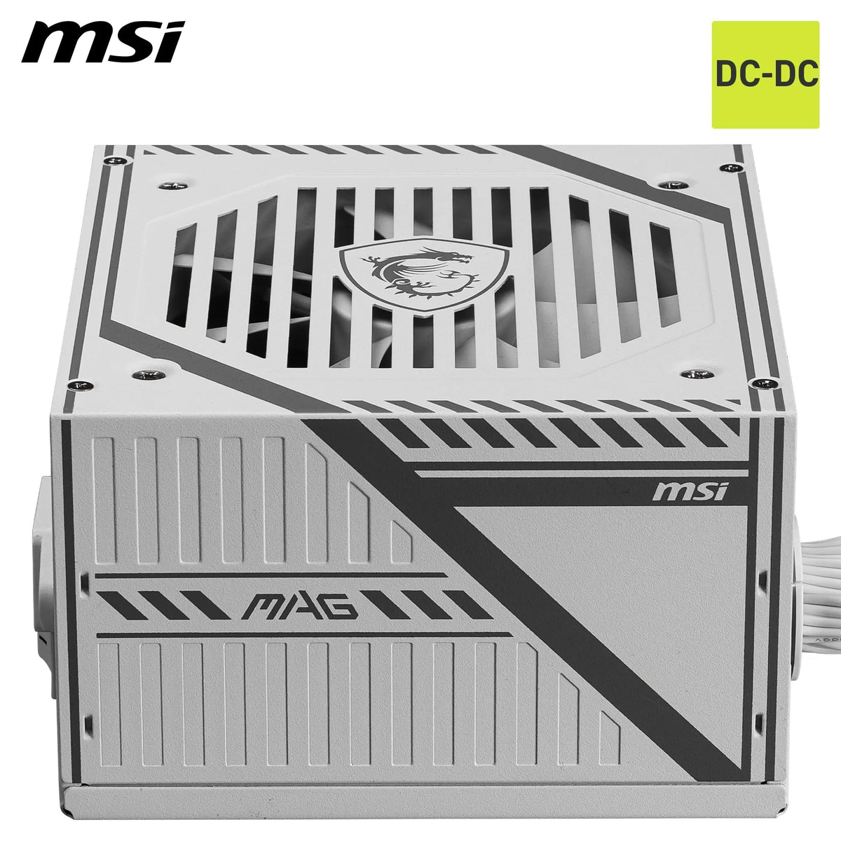 MSI MAG A750GL PCIE5 Power Supply Unit, 750W, 80 Plus Gold, Fully Modular, ATX 3.0, PCIe 5.0 GPU Support, 120mm FDB Fan, Full-Bridge LLC, Flat Black Cables - 7 Year Warranty