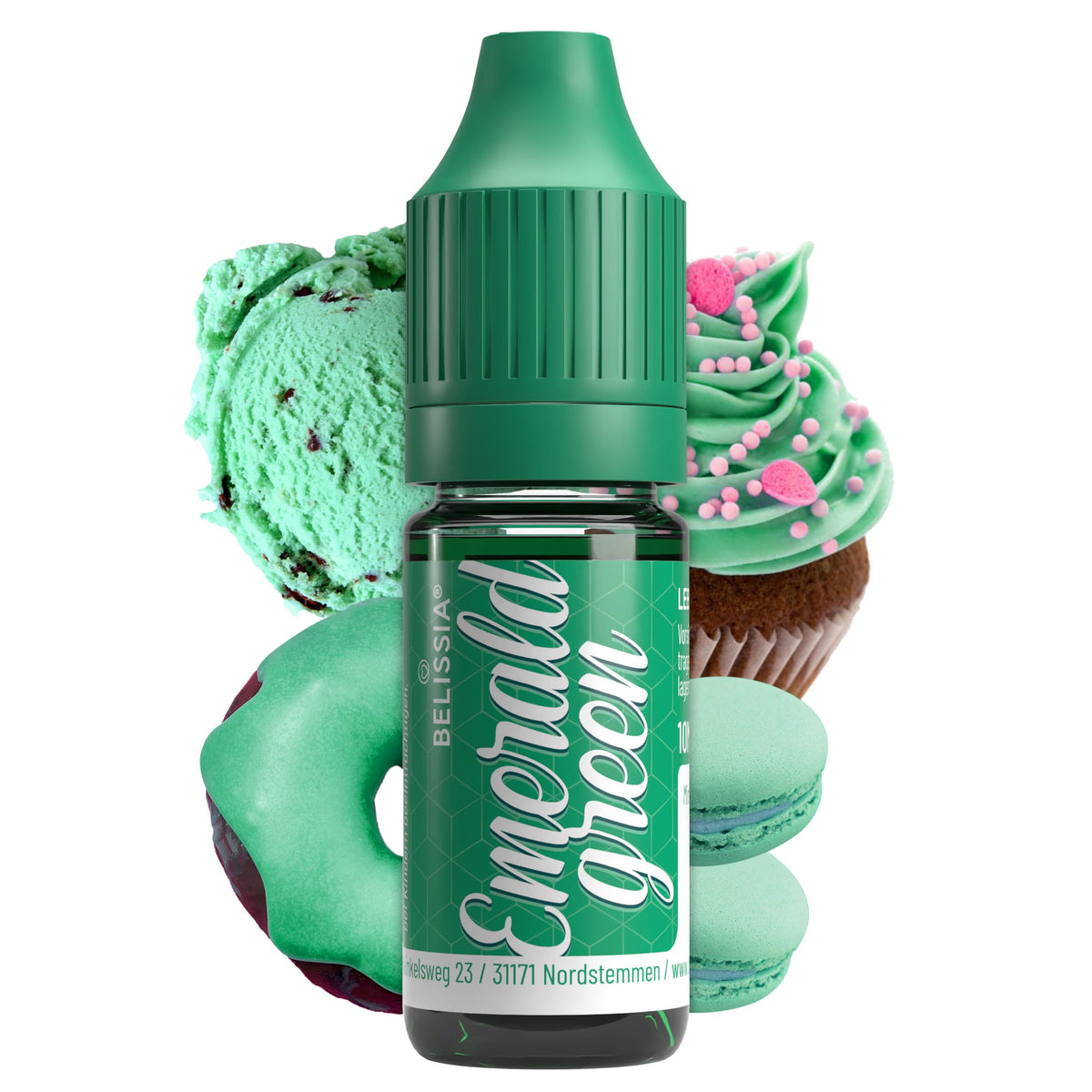 Belissia Liquid Food Colouring Rosa 10ml for Cooking and Baking
