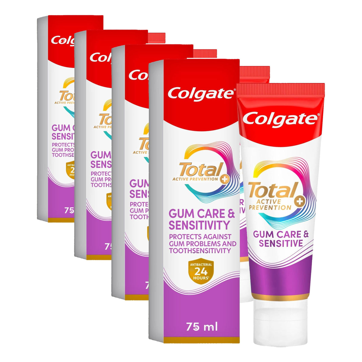 Colgate Total Active Prevention+ Decay + Erosion Defence Toothpaste, 75ml