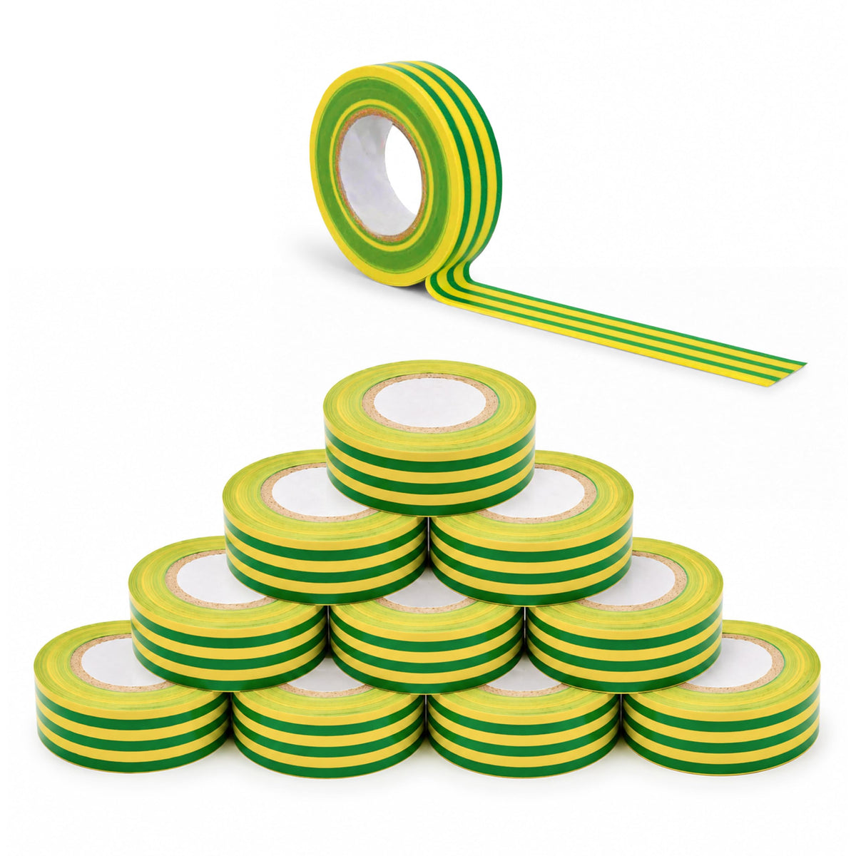 Status Electrical Insulating Tape, 10m x 20mm, 5 Pack