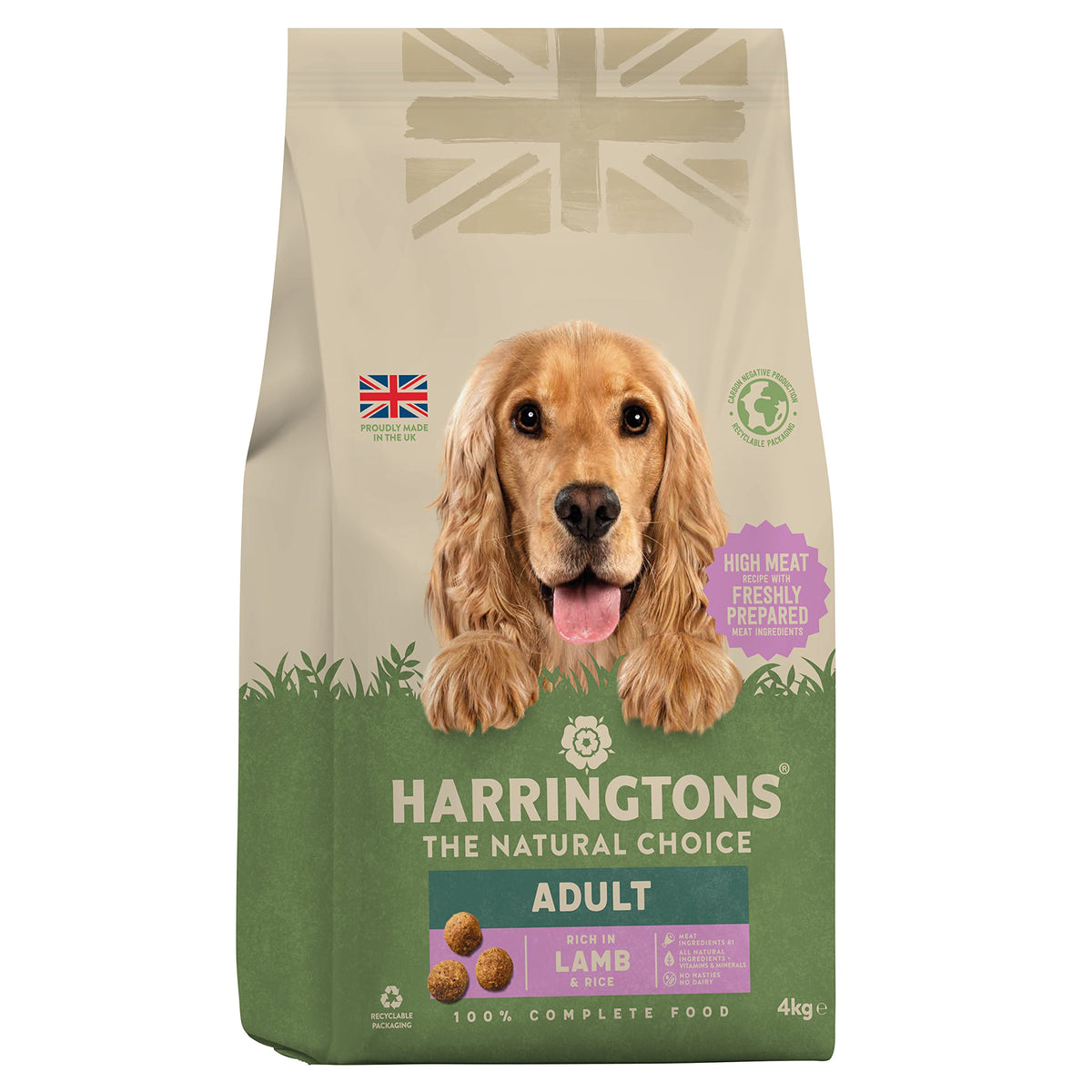 Harringtons Complete Dry Adult Dog Food Lamb & Rice 15kg