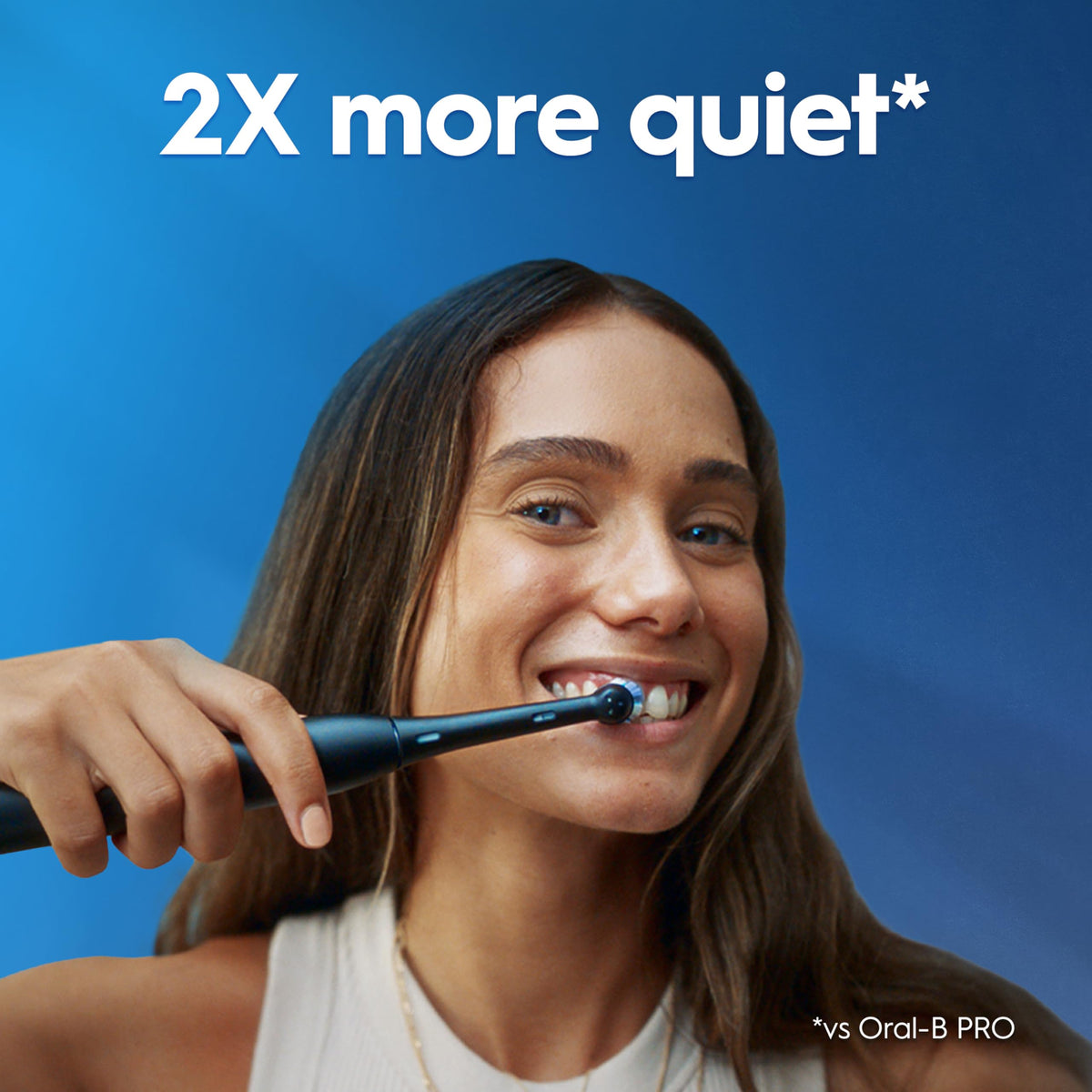 Oral-B iO2 Electric Toothbrush for Adults, Night Black, with Travel Case