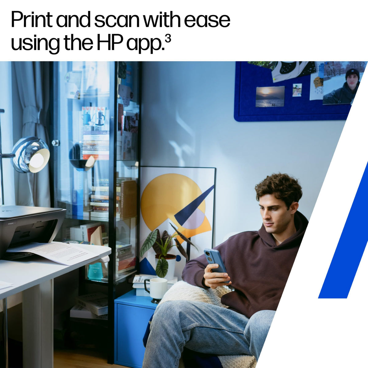 HP DeskJet 2922 All in One Printer | Wireless | Colour | 3 months free Instant Ink Included | Easy Setup & Reliable Wi-Fi | Print, Scan & Copy