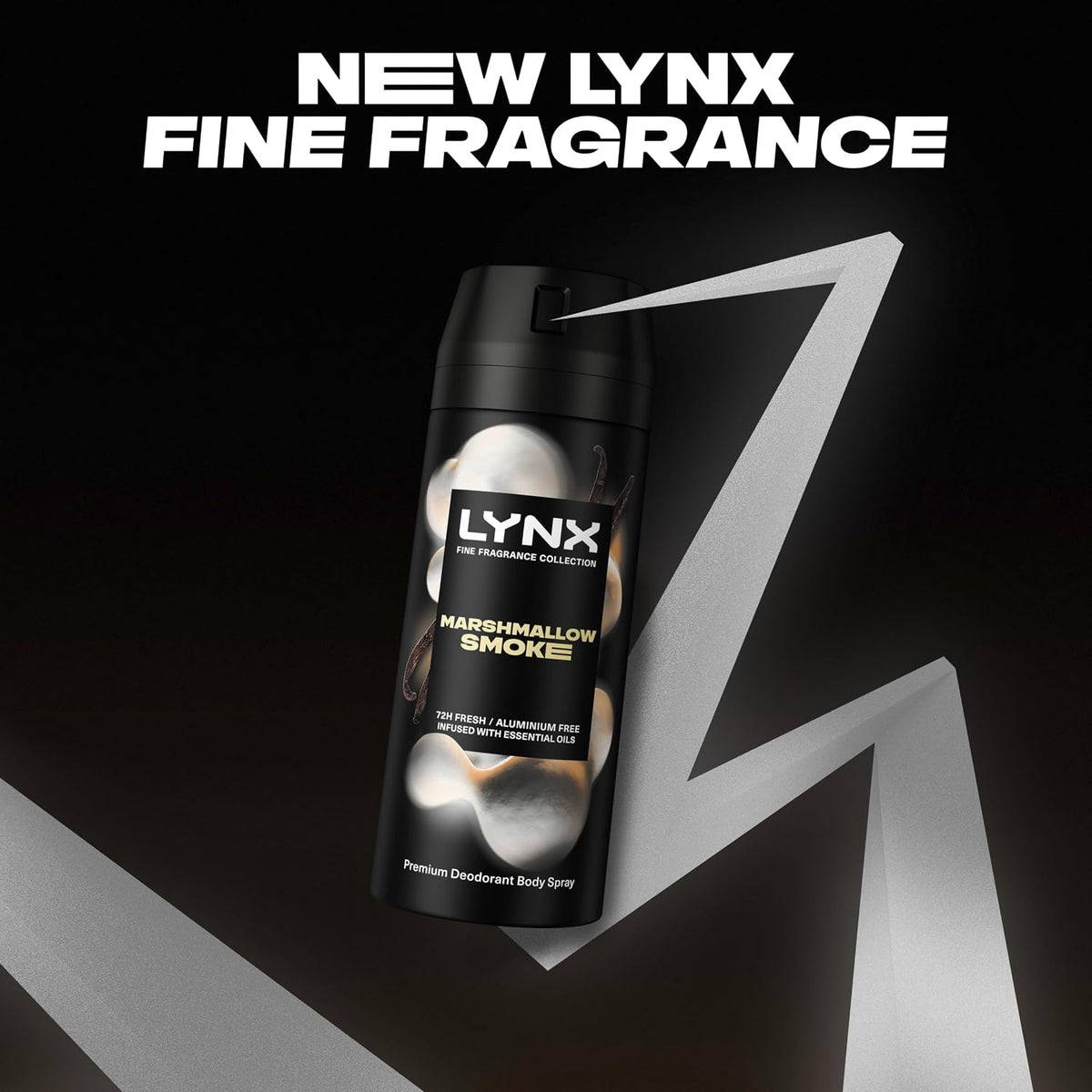 Lynx Fine Fragrance Collection Marshmallow Smoke Premium Body Spray 150 ml
