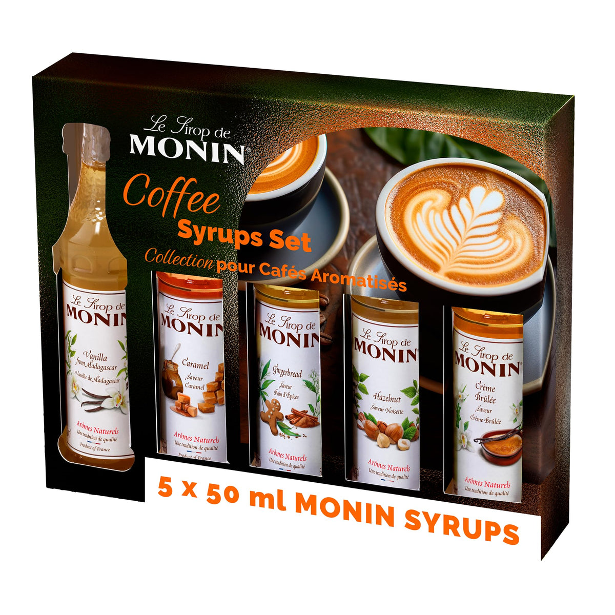 MONIN Premium Pistachio Syrup 700ml, for Coffee and Cocktails, Vegan