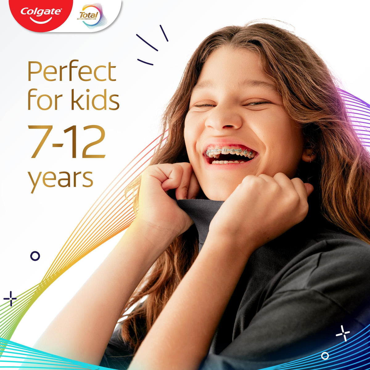 Colgate Total Kids Toothpaste 7-12 Years, 50ml, (Pack of 4)