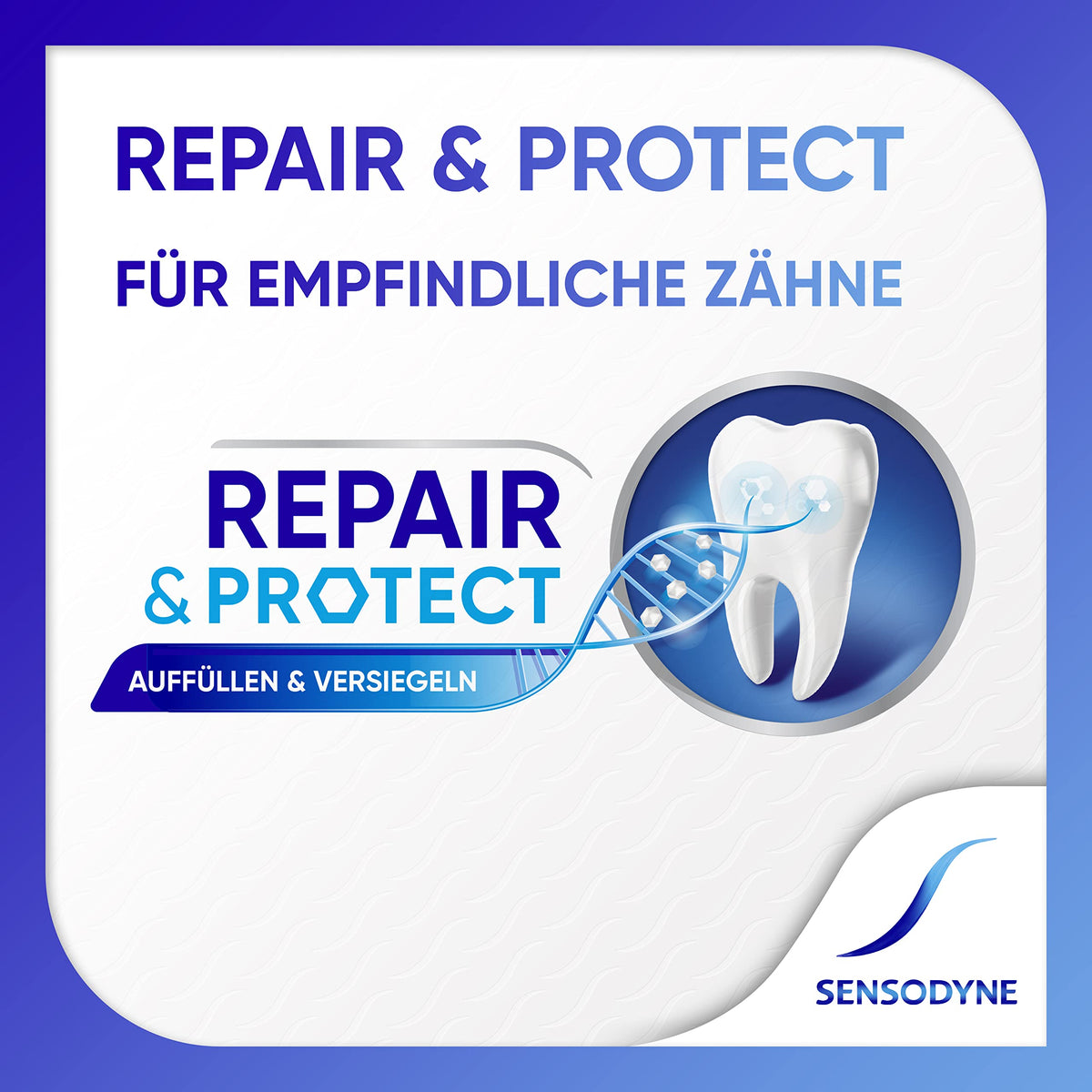 Sensodyne Repair & Protect Original Toothpaste, Sensitive Teeth, Mint, 75 ml