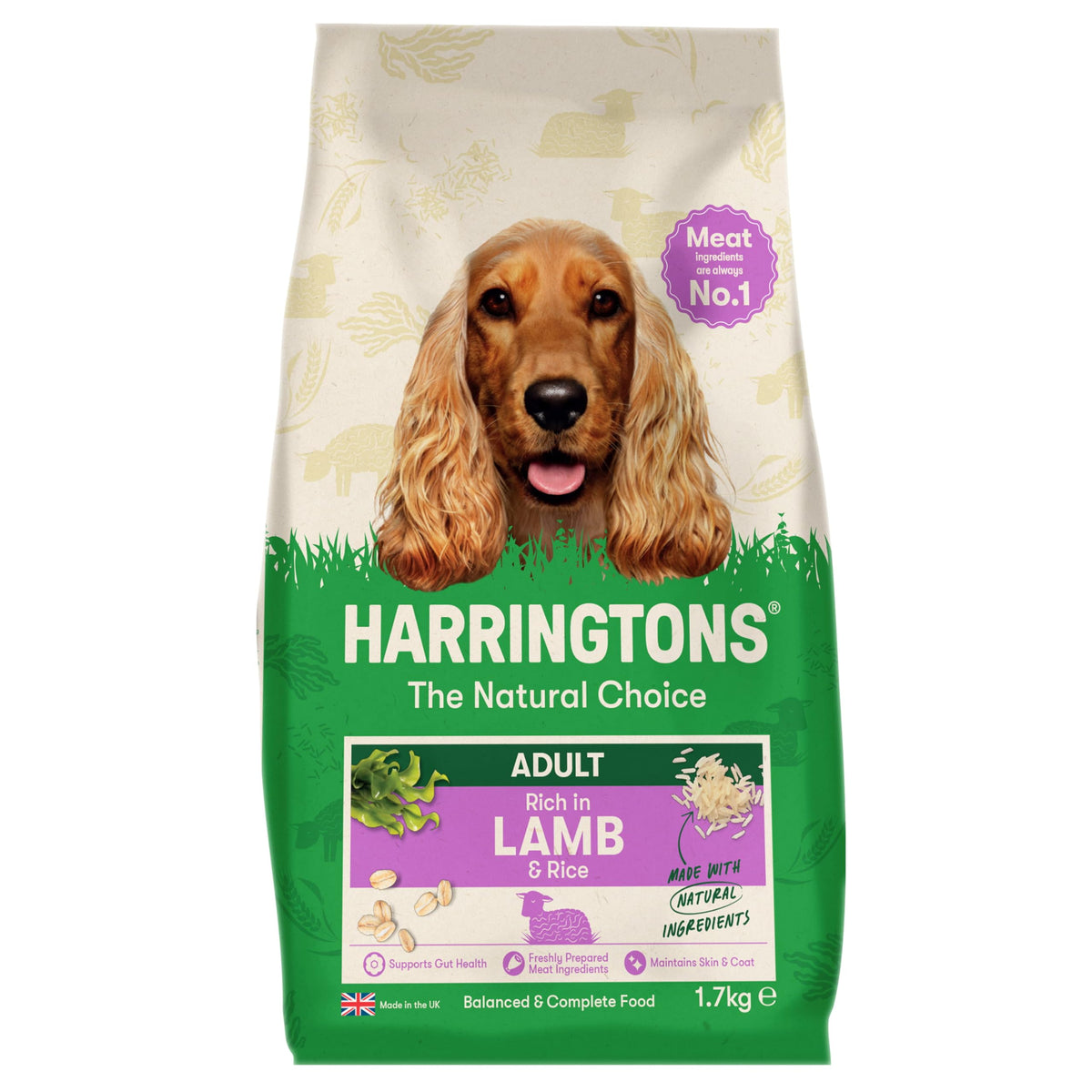 Harringtons Complete Dry Adult Dog Food Lamb & Rice 15kg