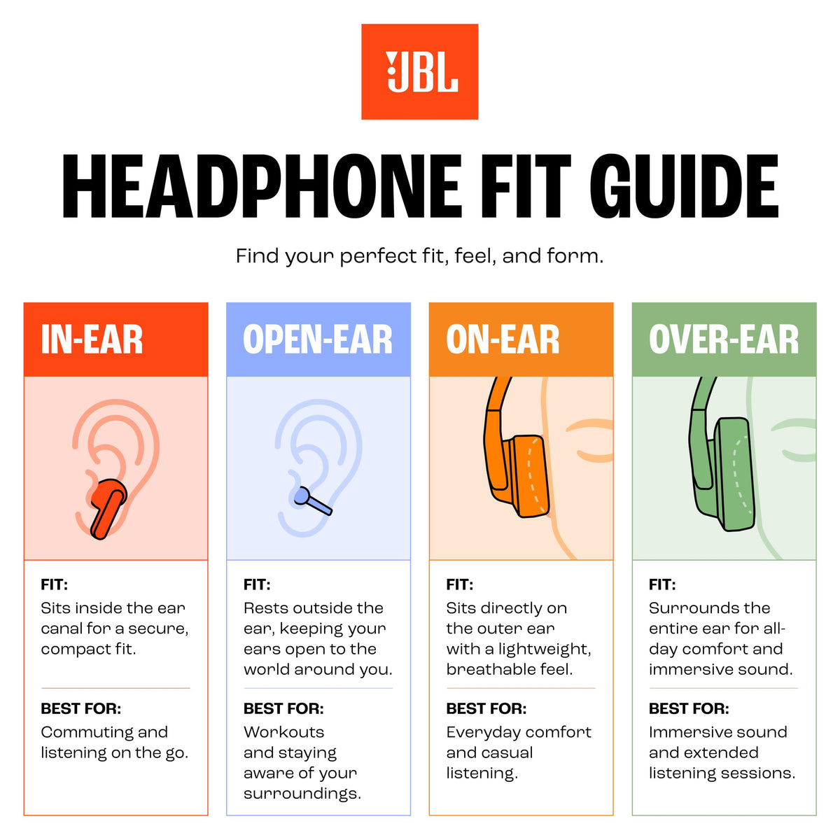 JBL Quantum 100M2 Wired Gaming Headset, Black