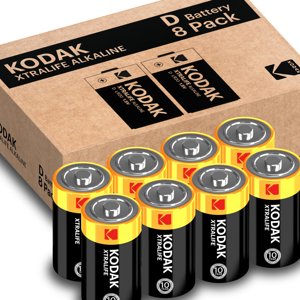 KODAK AAA Alkaline Batteries (24 Pack) Triple A Battery, LR03 1.5V