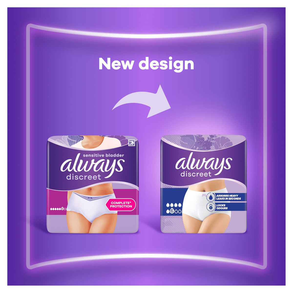 Always Discreet Pants Plus Large 32 Pants (8ct X 4)