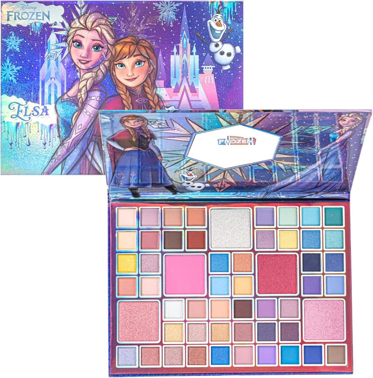Disney Frozen 55-Well Face Palette, Eyeshadow, Ages 13+