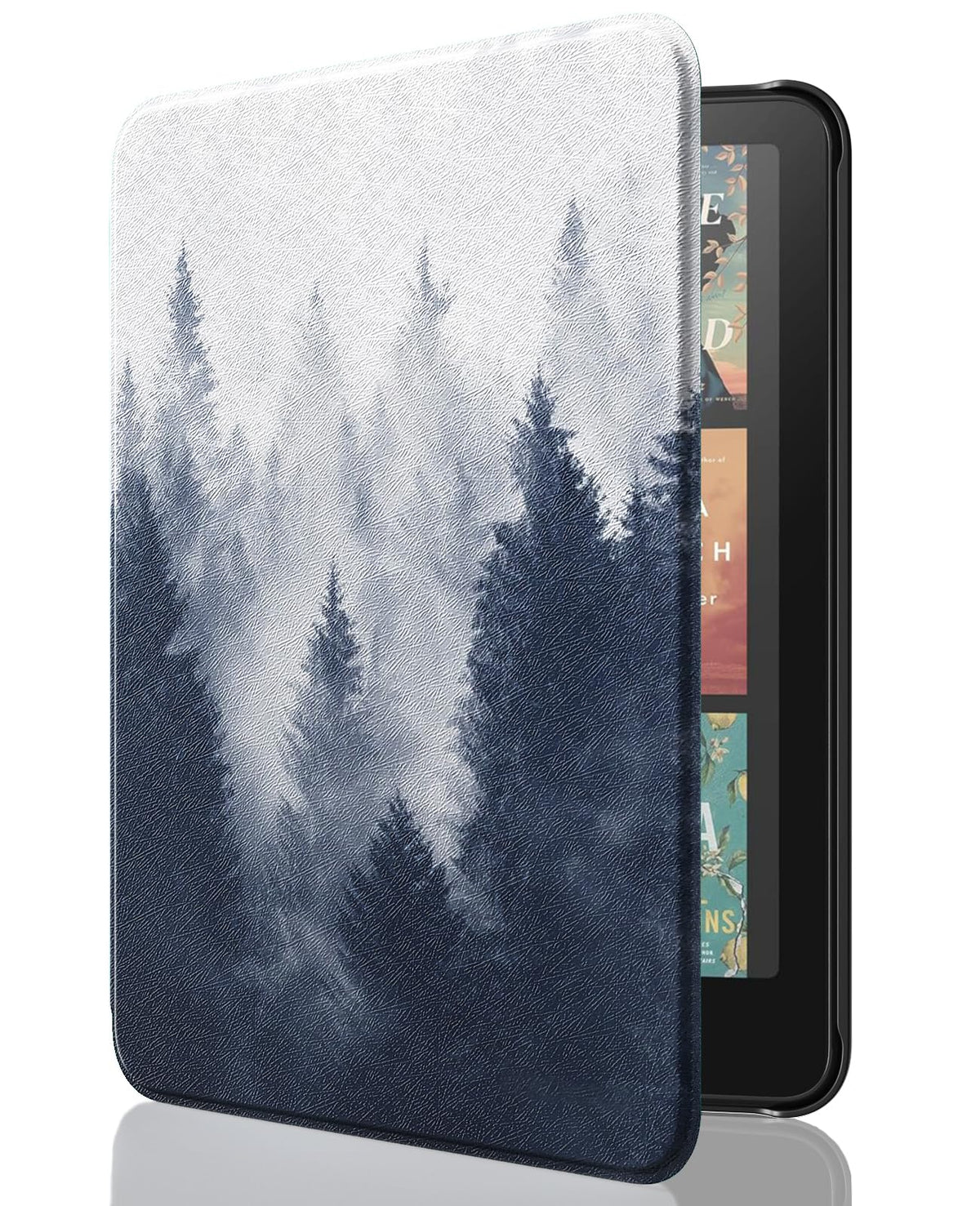 MoKo Case for 7" Kindle Paperwhite 12th Gen & Colorsoft 2024, Denim Black