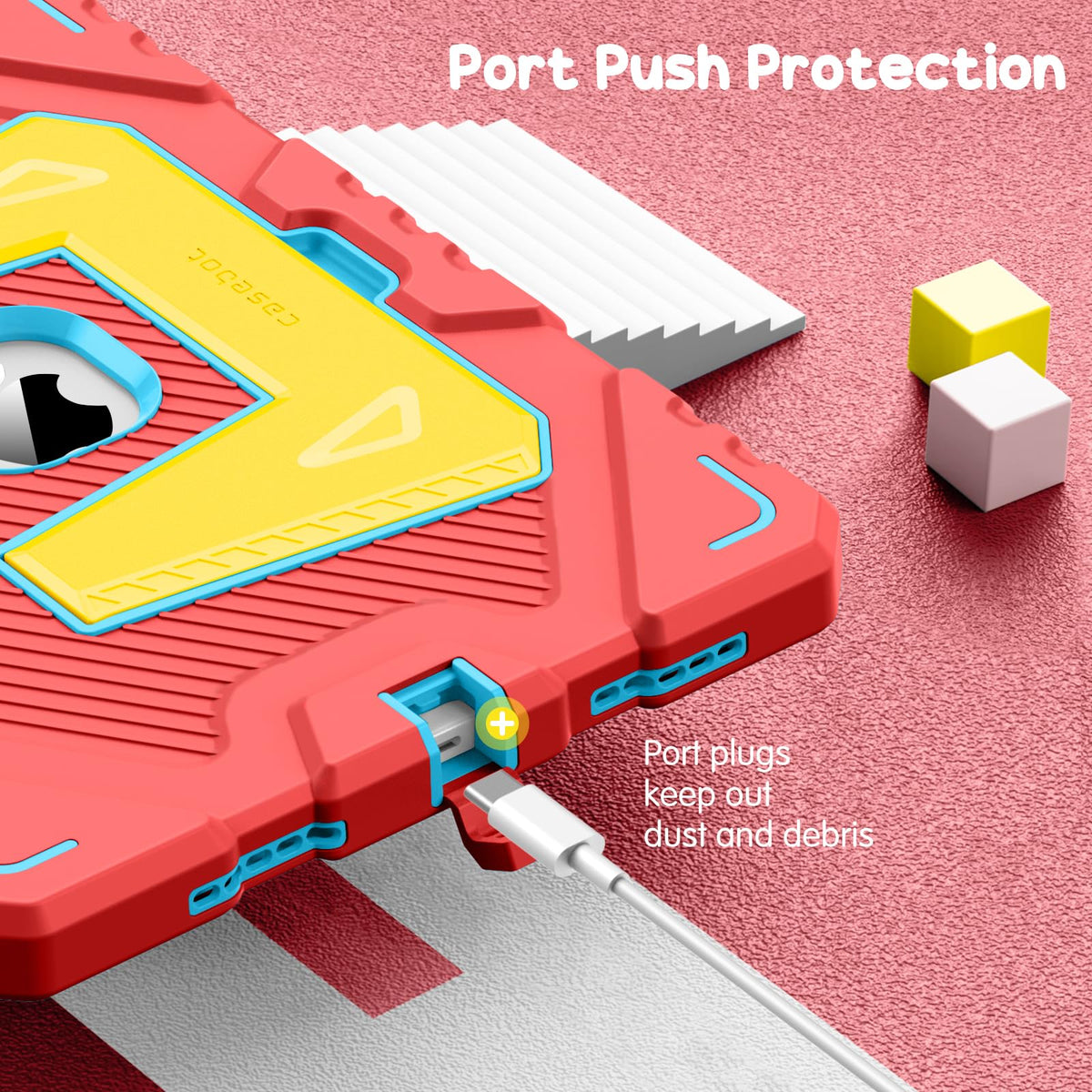 FINTIE Kid-Friendly Case for iPad (A16) 11th Gen 11 Inch, iPad 10th Gen