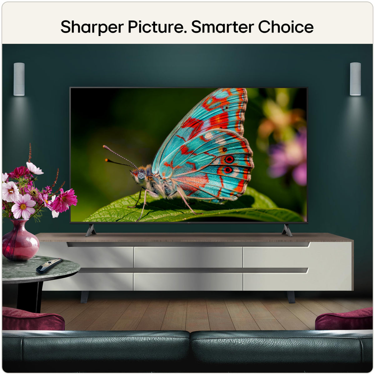 LG 50NU800B6LC Nano UHD AI NU80 4K Smart TV, α7 Processor Gen9, 60Hz, HDR10, Filmmaker Mode™, Google Cast, Apple AirPlay 2, Model Year 2026