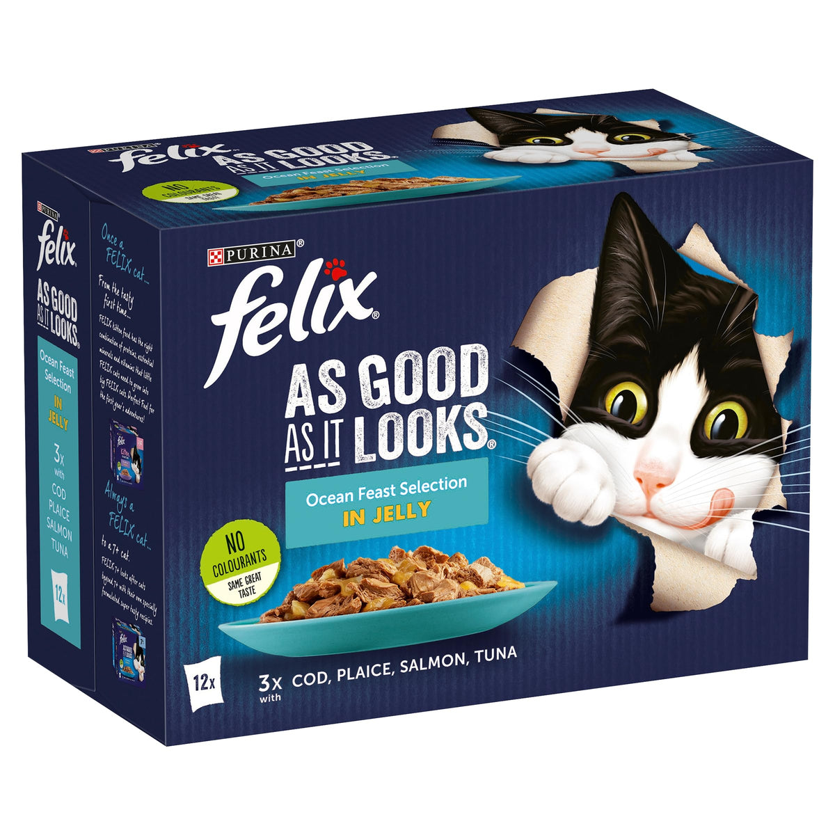 FELIX Doubly Delicious Countryside Selection in Jelly Wet Cat Food 40x85g