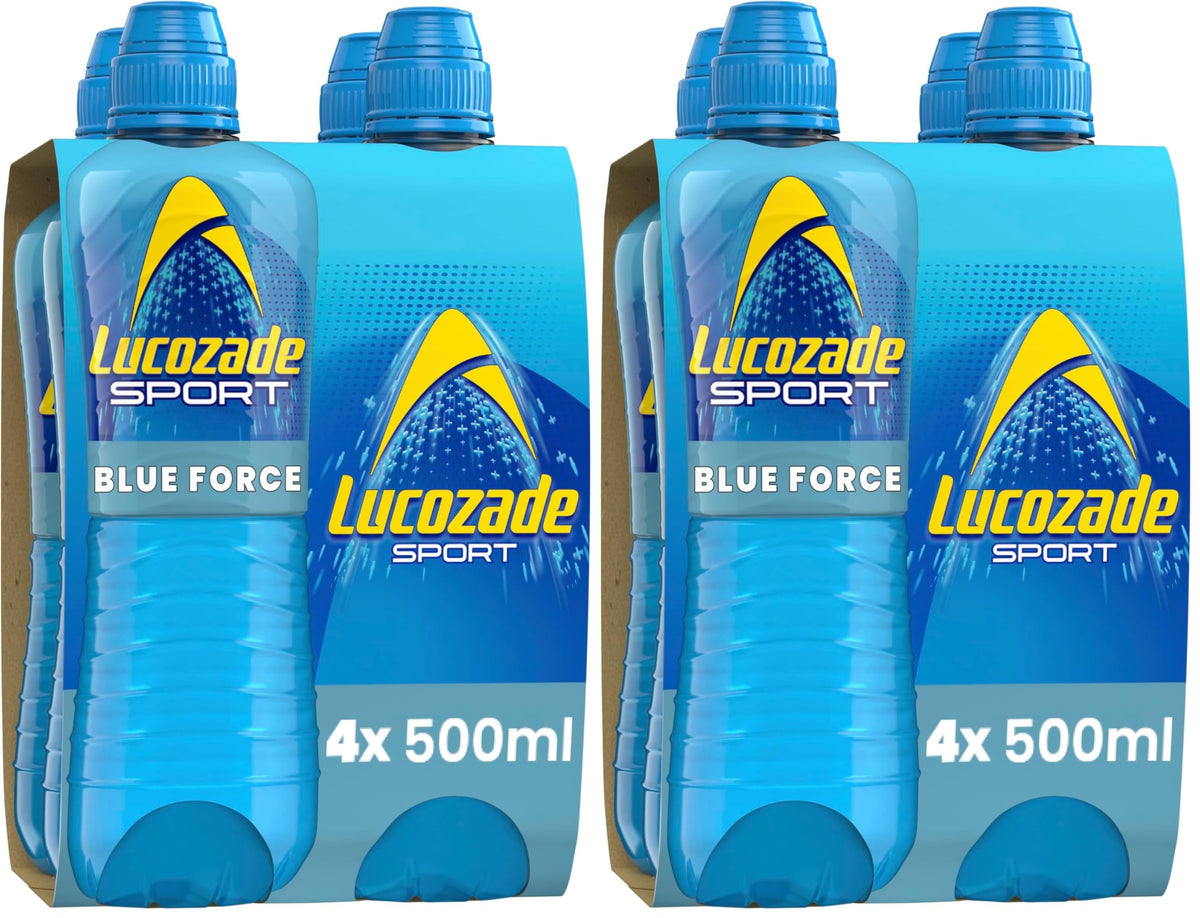 Lucozade Sport Orange Sports Drink, 4 x 500ml