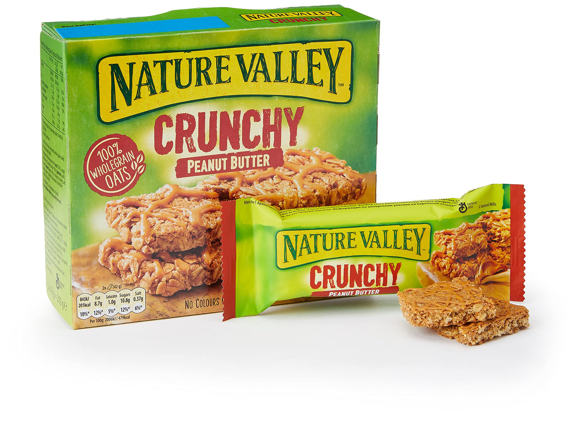 Nature Valley Crunchy Oats and Chocolate Cereal Bars, 18 x 42 g