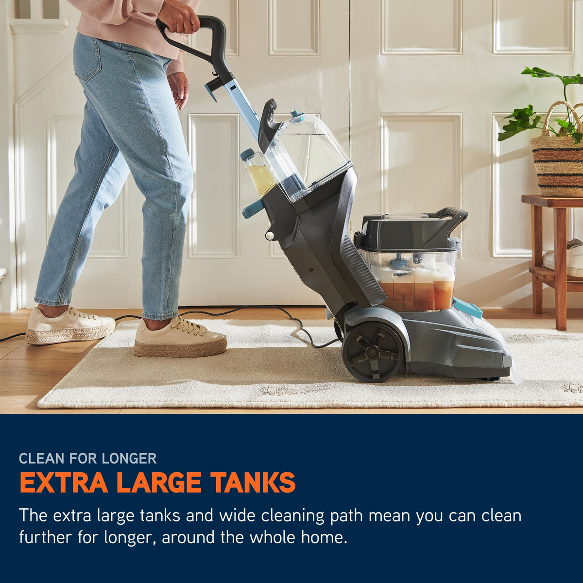 Vax SpinScrub Power Plus Upright Upholstery & Carpet Cleaner CDCW-SSXA