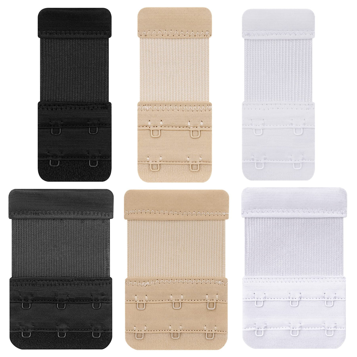 Women's Bra Extender 3 Hook Soft and Comfortable Bra Extension Strap