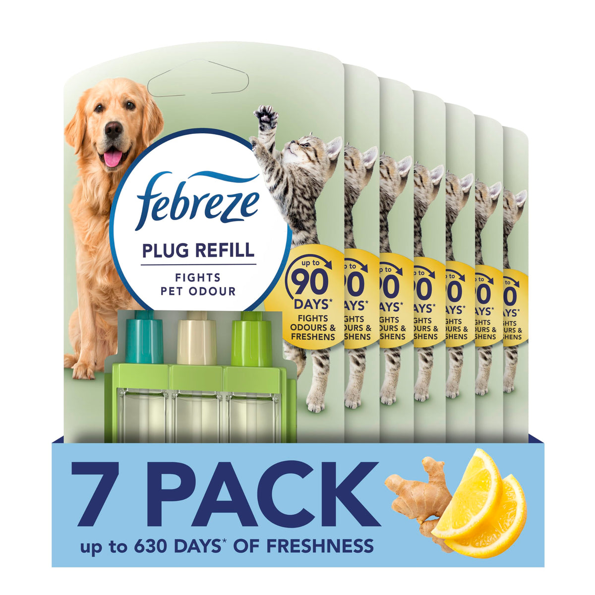 Febreze 3Volution Air Freshener Plug-in Refill Exotic Bloom 7x20ML