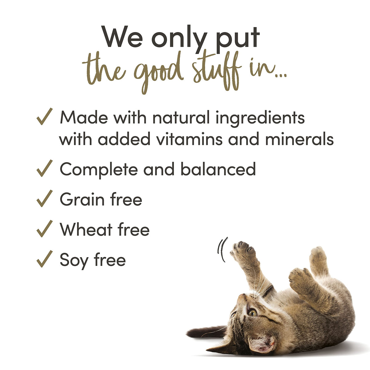 Applaws Complete and Grain Free Dry Kitten Food, Kitten Chicken for all Cats, 2 kg Bag (Pack of 3)