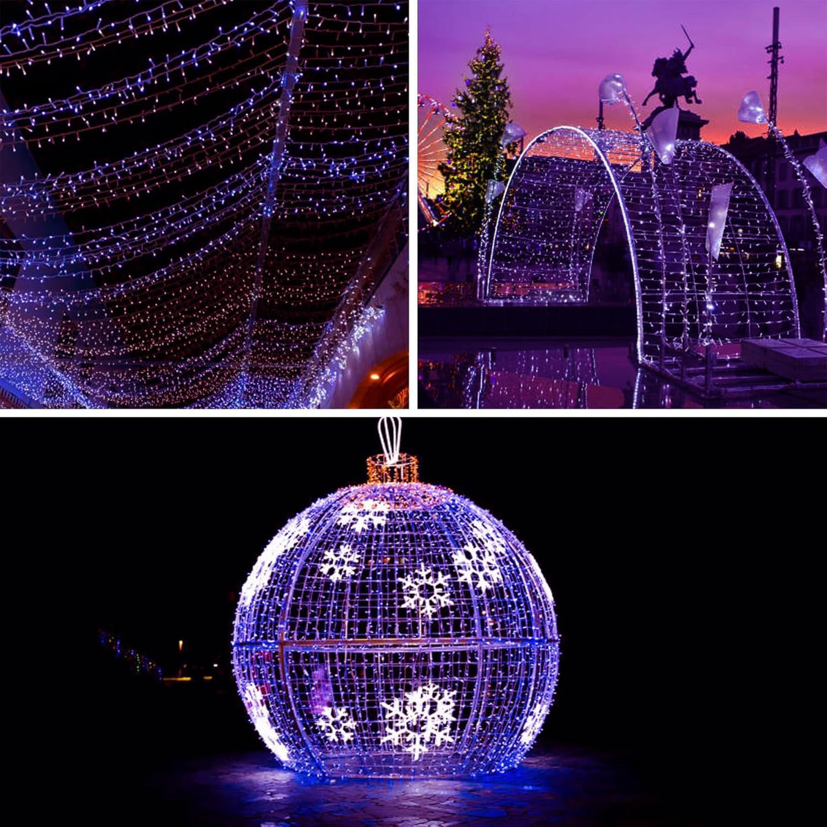 LITYBY Fairy Lights Plug in Waterproof,120LED String Lights Main Powered