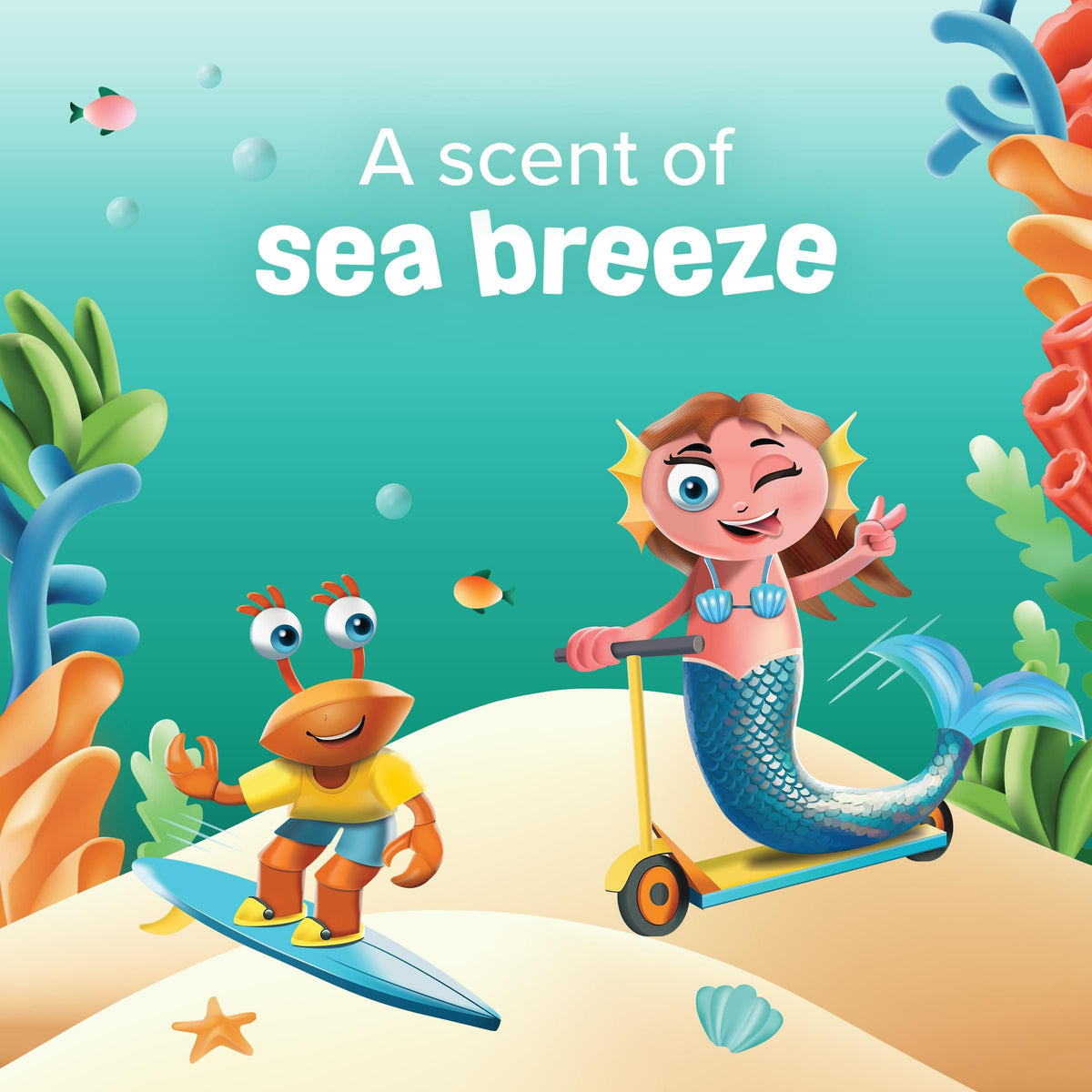 Palmolive Sea Creature Kids Shower Gel 750ml (Pack of 2)