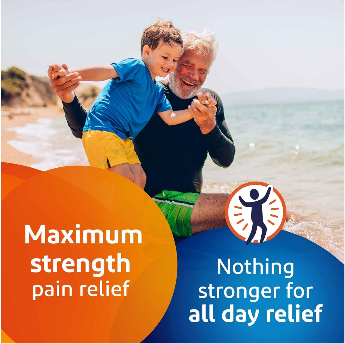 Voltarol Joint & Back Pain Relief Gel, Max Strength Diclofenac, 50 g