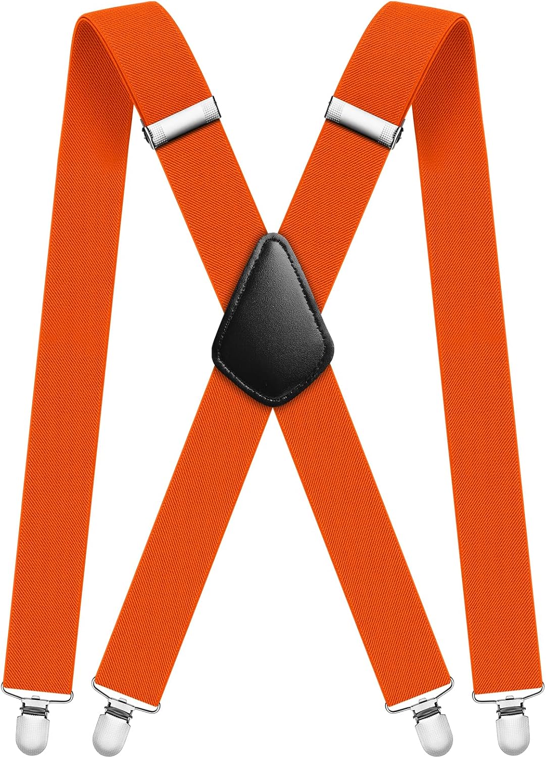 Aomig Mens Braces, Mens Suspenders with Strong Metal Clips, 3.5cm Wide Heavy Duty Suspenders for Men Women Business Wedding Casual