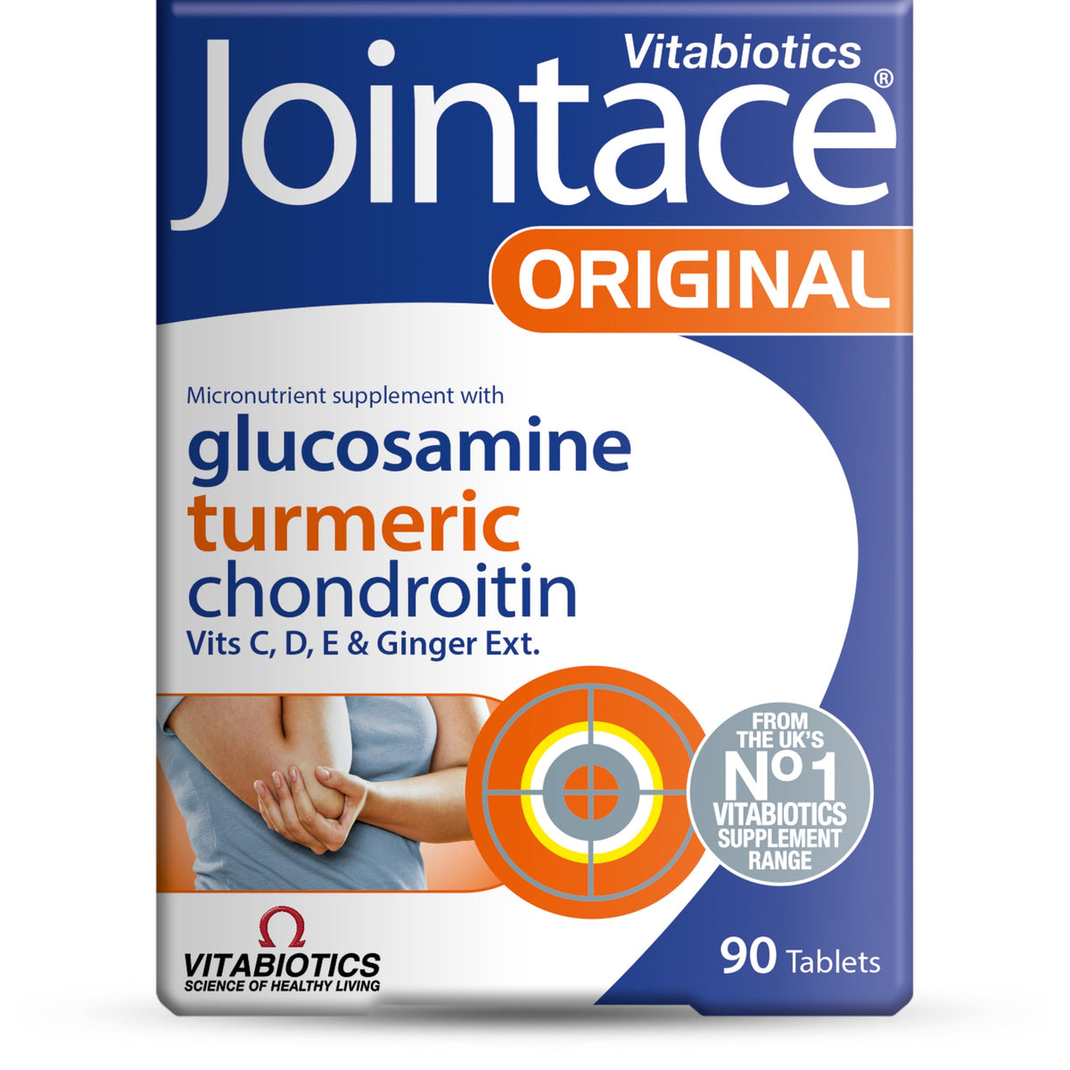 Jointace Collagen - Advanced Joints & Cartilage Support - Includes Collagen, Glucosamine & Chondroitin & Ginger