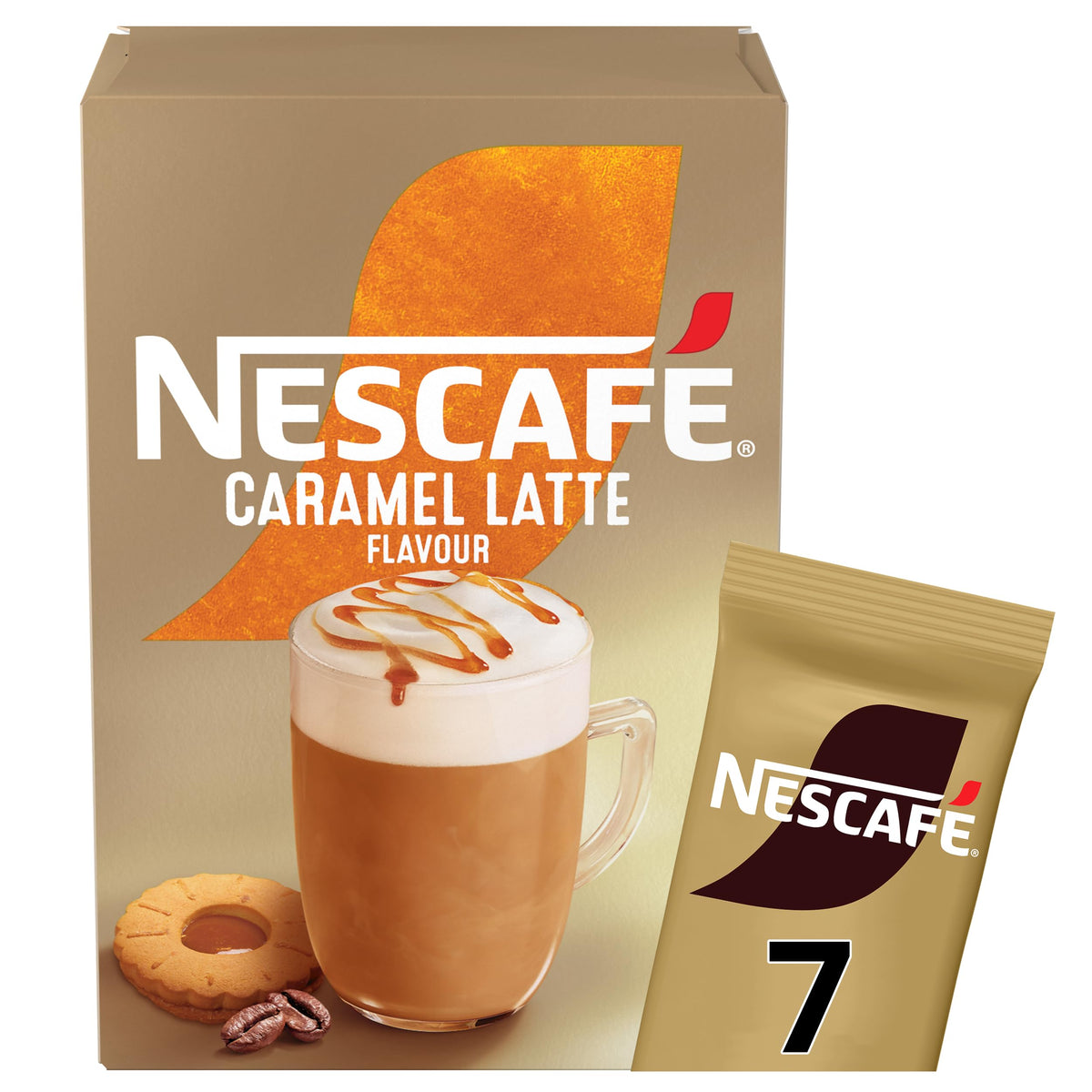 NESCAFÉ Latte Instant Coffee Sachets - 72 x 18g