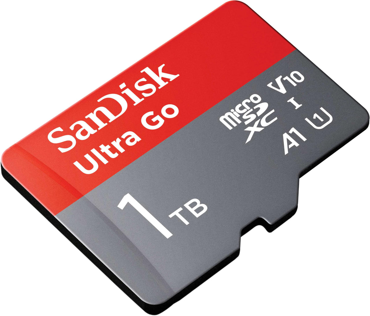SANDISK Ultra micro SD Card + Adapter 256GB, Up to 150MB/s Read Speeds