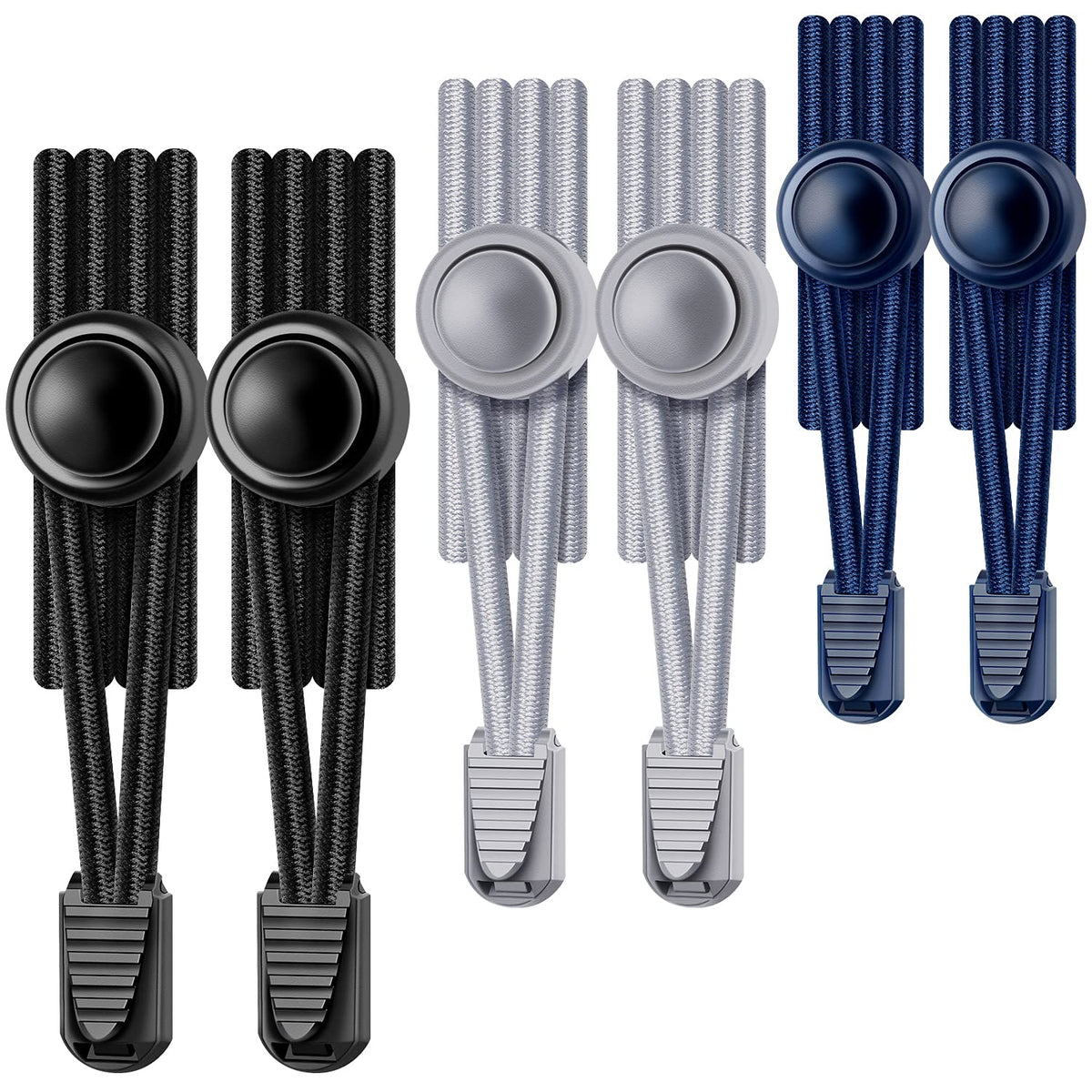 UpUGo Elastic Shoe Laces, No Tie Shoe Laces