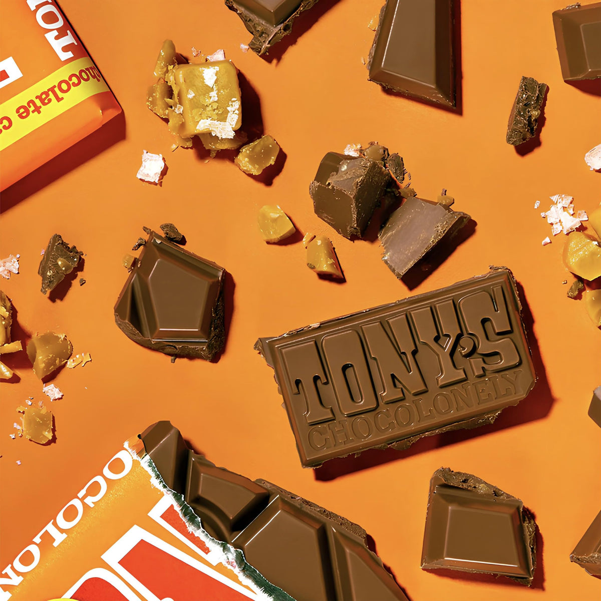 Tony's Chocolonely Milk Chocolate Bar - 180g Belgian Fairtrade Chocolate, Gift, 32% Cocoa, Vegetarian