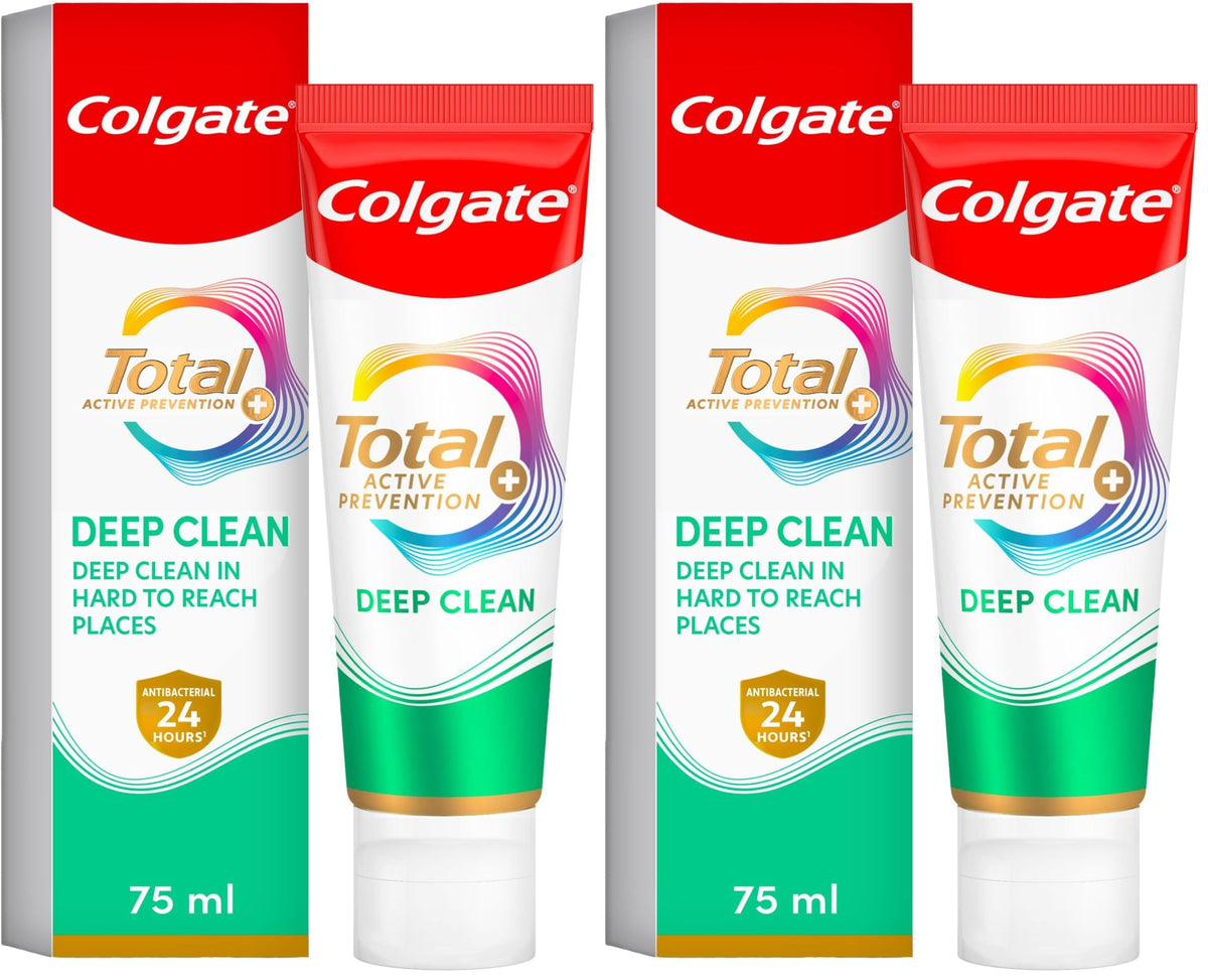 Colgate Total Active Prevention+ Decay + Erosion Defence Toothpaste, 75ml