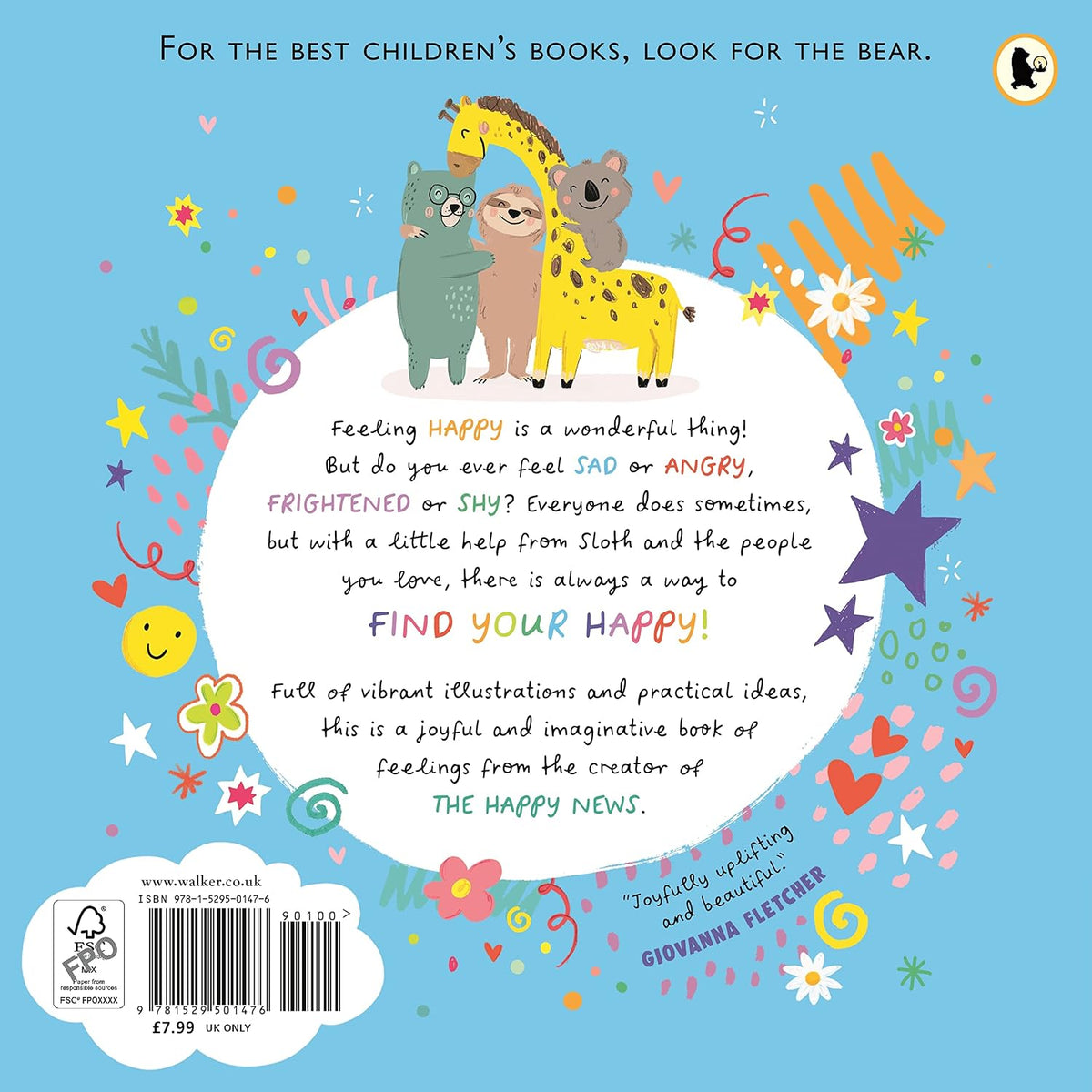 Find Your Happy: The reassuring and positive picture book about feelings and emotions for children aged 2-5 - perfect for starting nursery or school (My Happy Feelings)