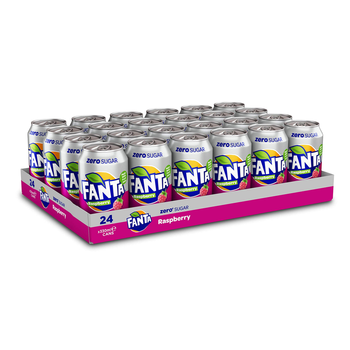 Fanta Fruit Twist Soft Drink Cans, 8 x 330 mL