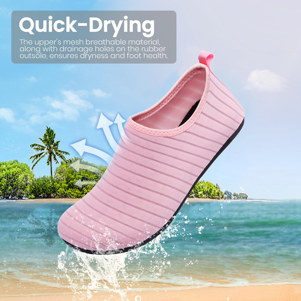 Steppli Water Shoes Swim Aqua Shoes for Men Women